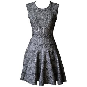 Azzedine Alaïa Mouchette Spot-Print Dress